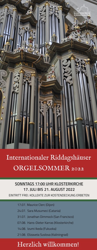 Banner Orgelsommer 2022 -verkleinert